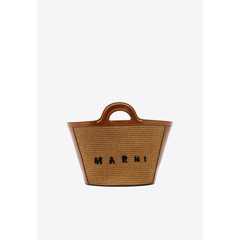 Tropicalia Raffia Tote Bag