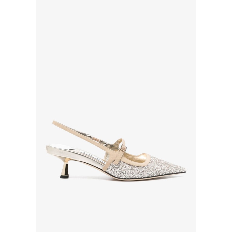 Didi 45 Glitter Slingback Pumps