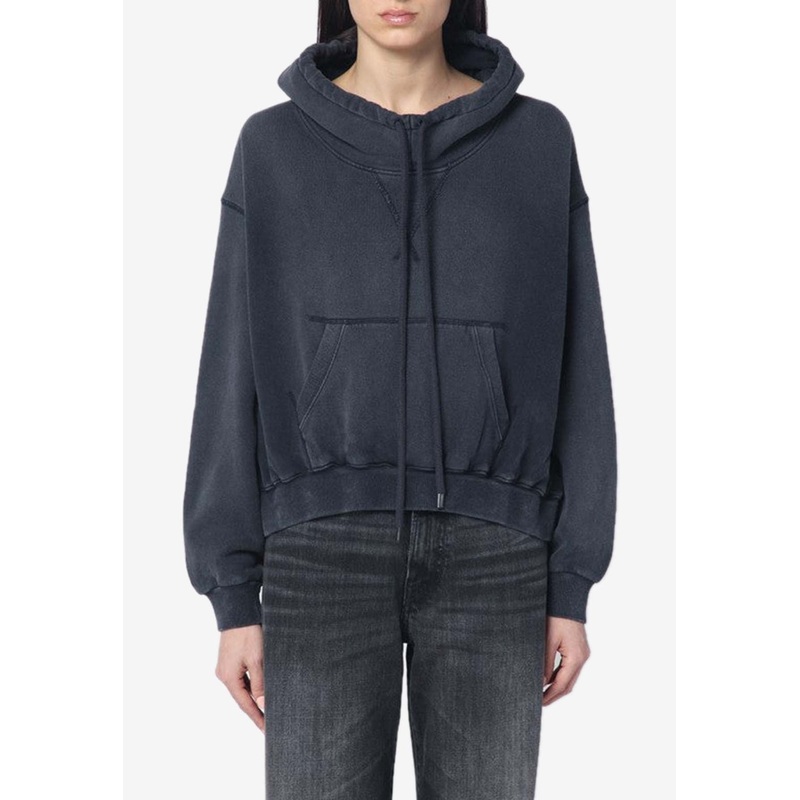 Faded Drawstring Hoodie