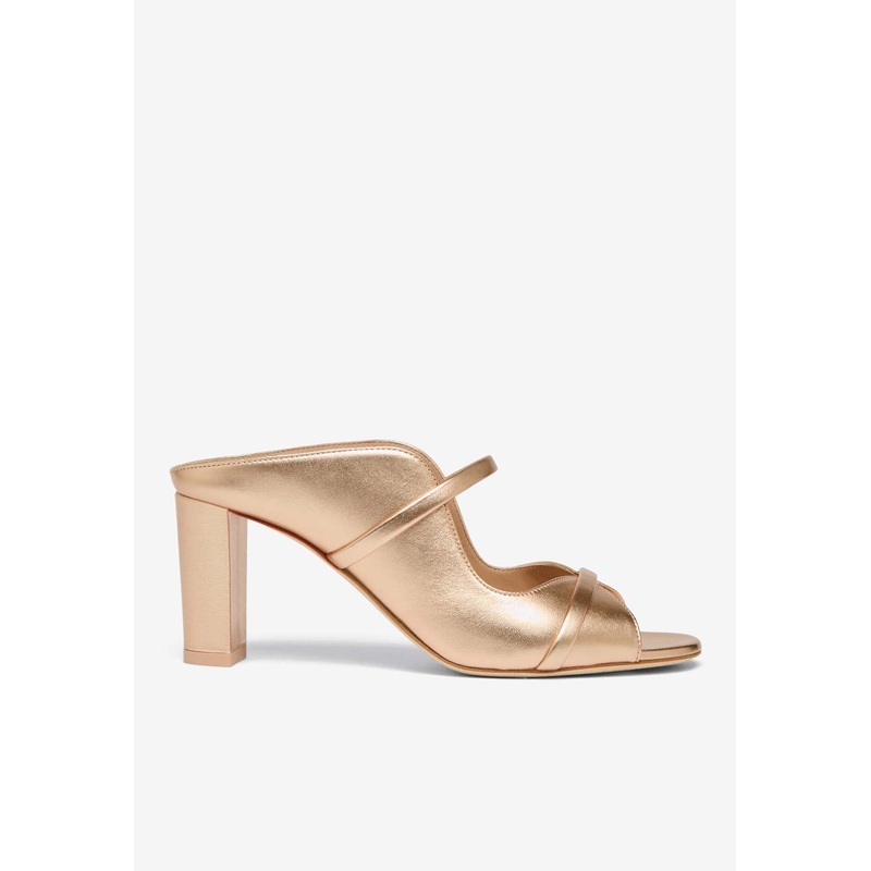 Norah 70 Metallic Leather Sandals