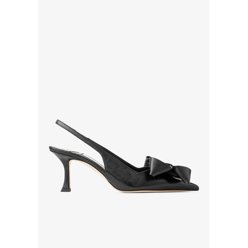 Staz 70 Leather Slingback Pumps