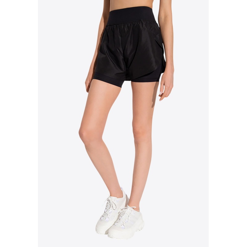 Trail Logo Print Shorts