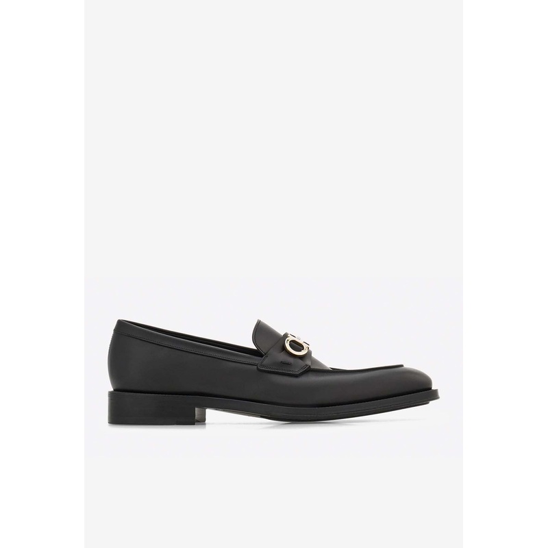 Benedict Gancini Leather Loafers