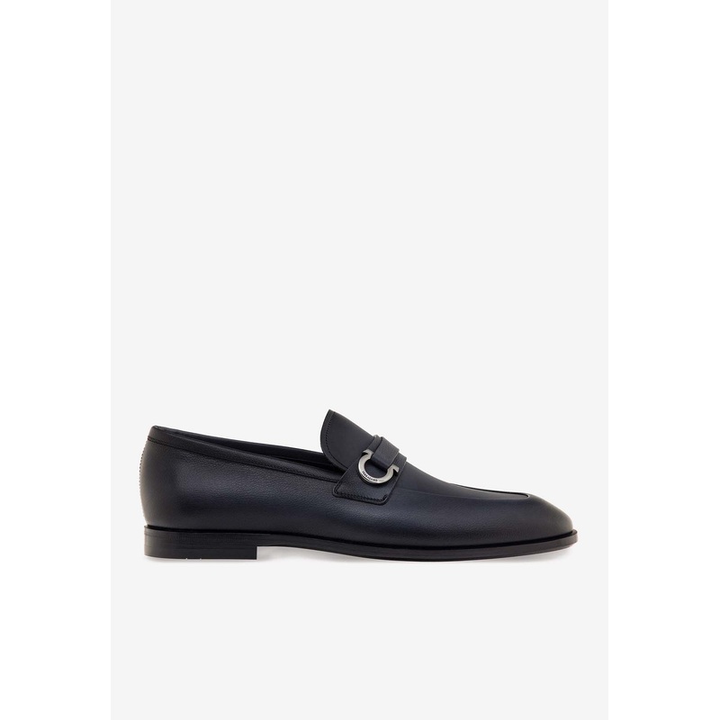 Florio Gancio Leather Loafers