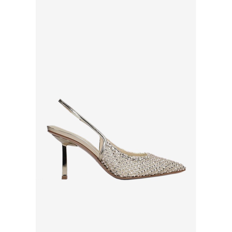Gilda 95 Crystal-Embellished Pumps