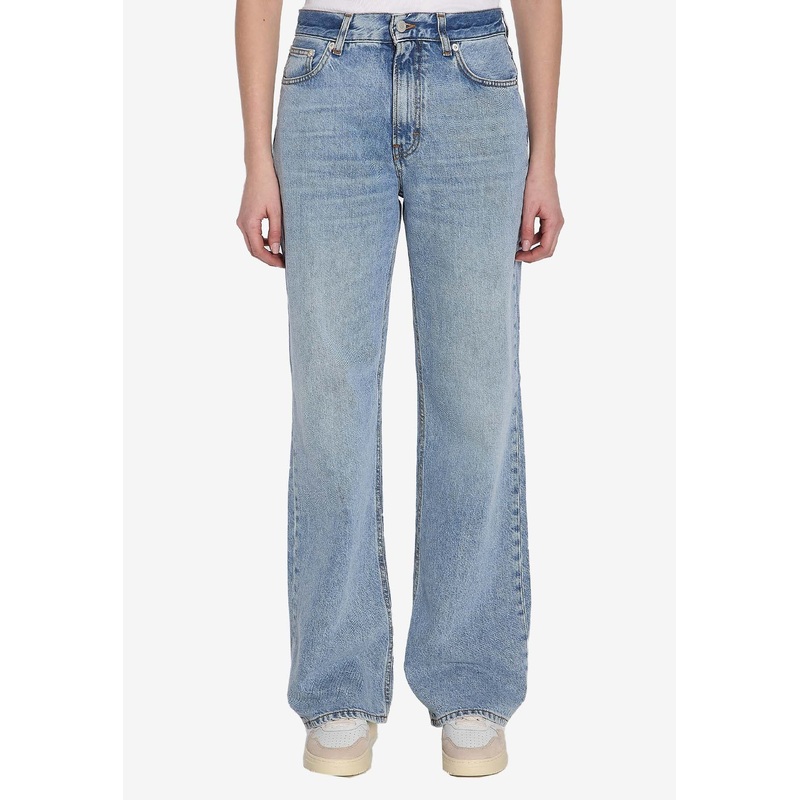 Korea Wide Leg Jeans