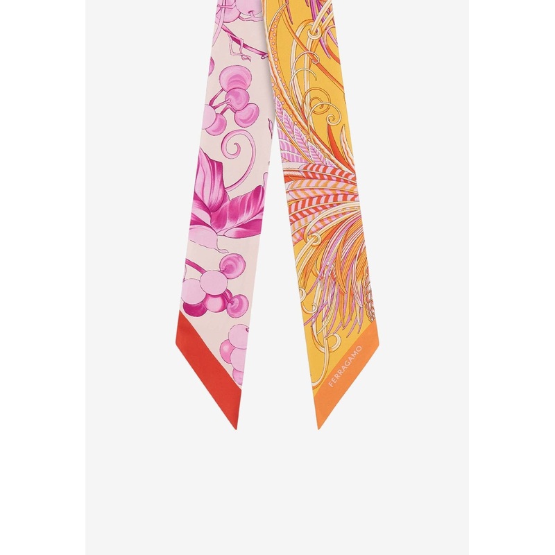 Mini Animal Print Bandeau Scarf