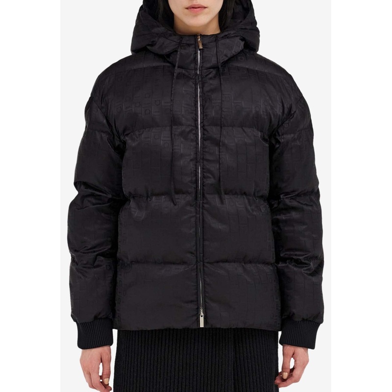 Monogram Jacquard Padded Jacket