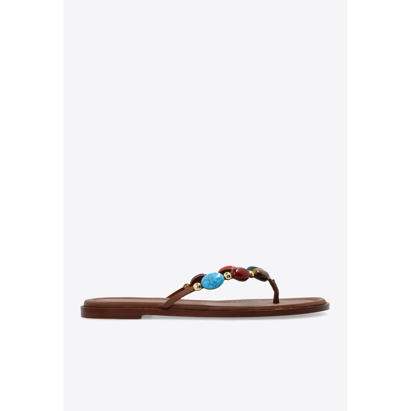 Shanti Thong 05 Leather Slides