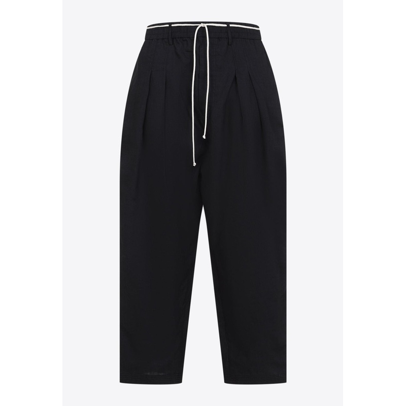 Drawstring Linen Pants