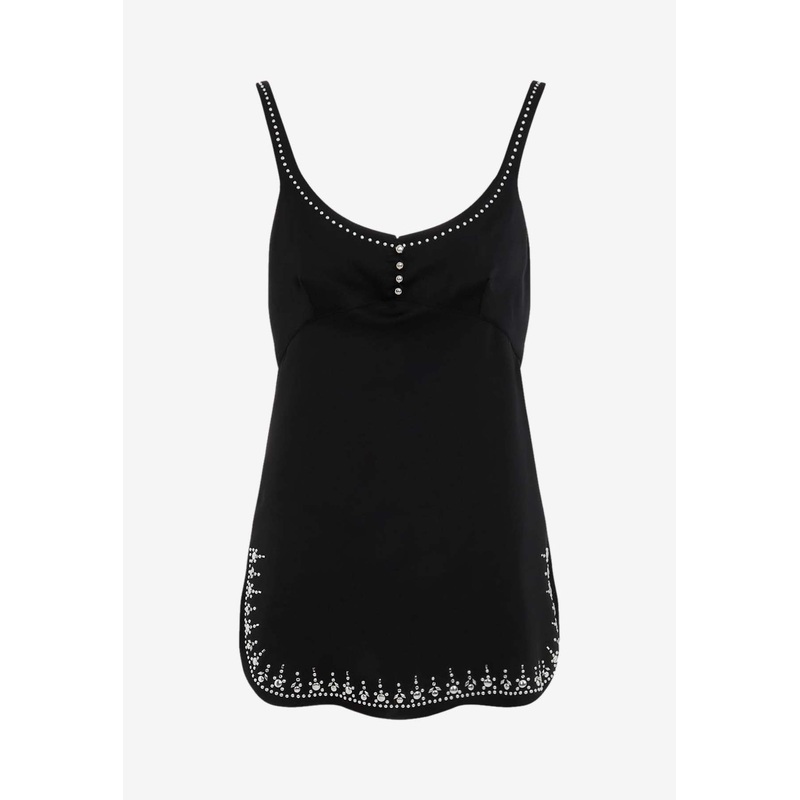 Embellished Sleeveless Mini Dress