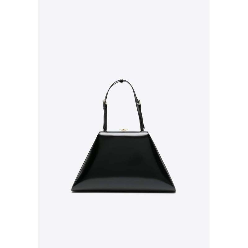 Medium Brushed Leather Tote Bag