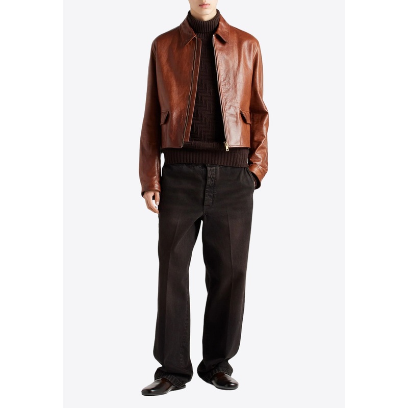 Straight-Leg Basic Jeans