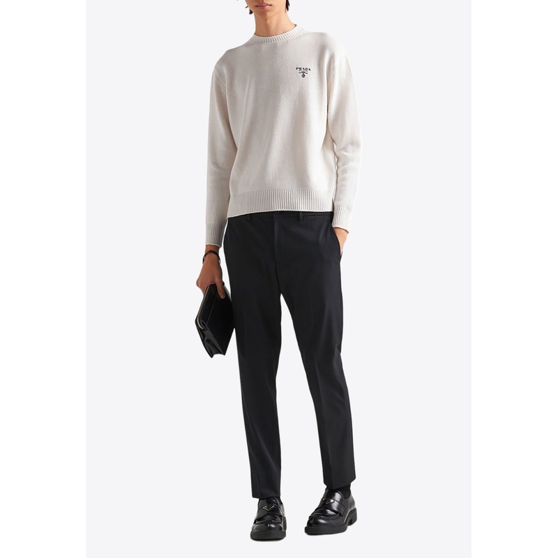 Tapered Leg Tailored Pants