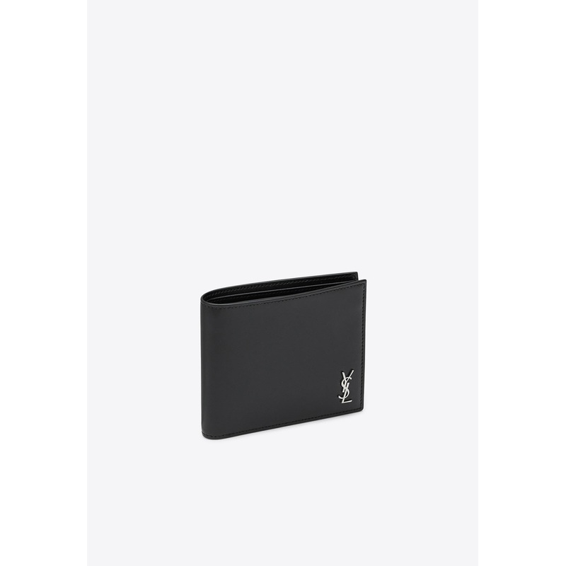 Tiny Cassandre Leather Bi-Fold Wallet