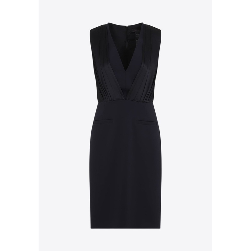 Vittor V-neck Cady Dress