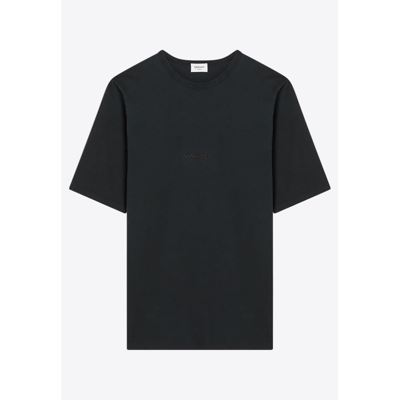 Washed-Out Crewneck T-shirt