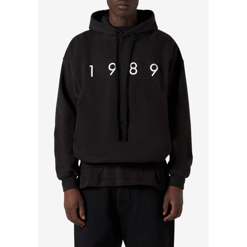 1989 Print Hooded Sweatshirt