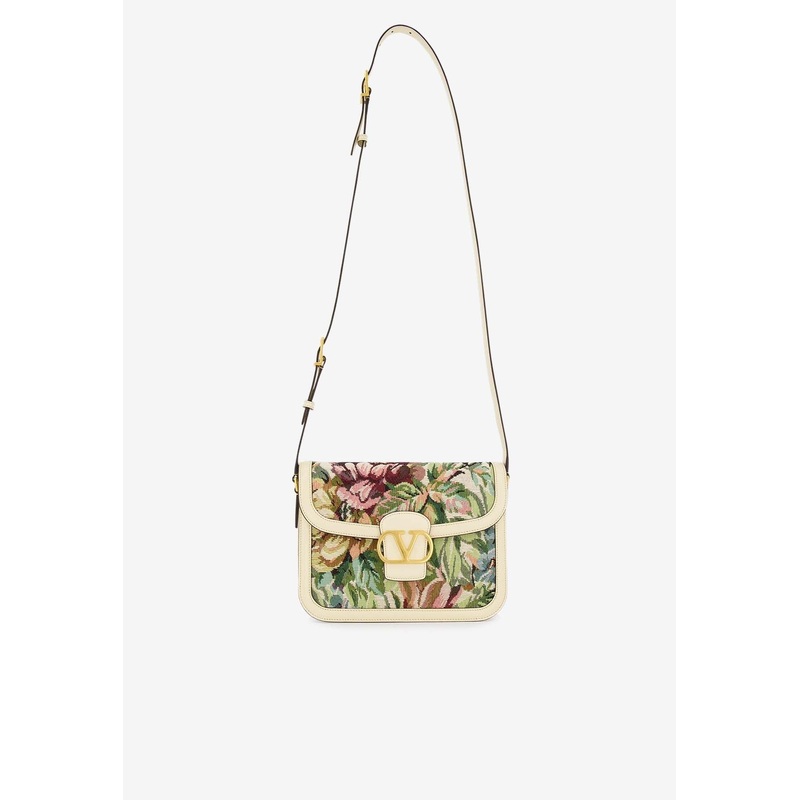 9TO5 Voyage Imaginaire Jacquard Shoulder Bag