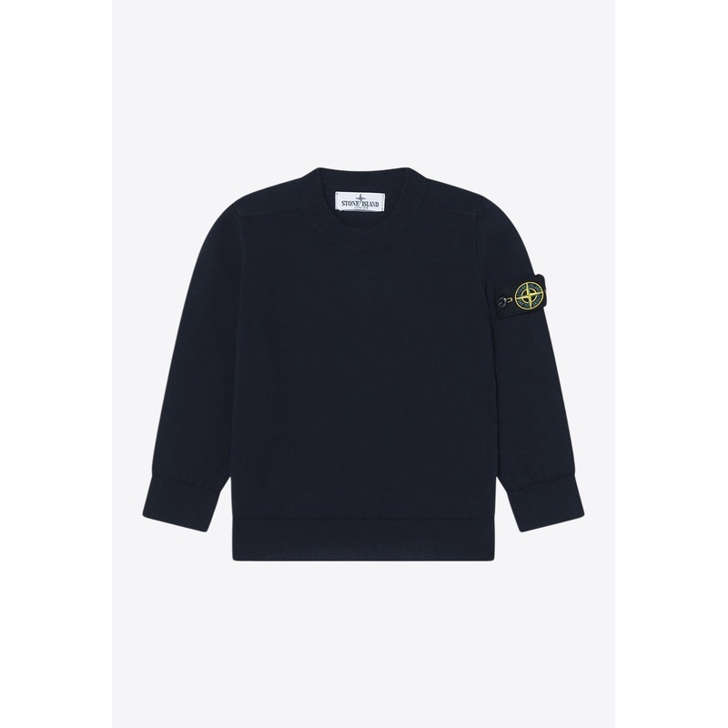 Boys Logo Patch Sweatshirt