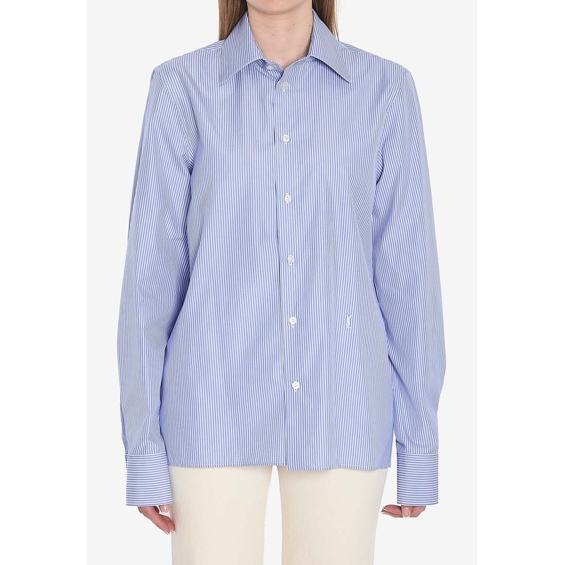 Cassandre Striped Long-Sleeved Shirt
