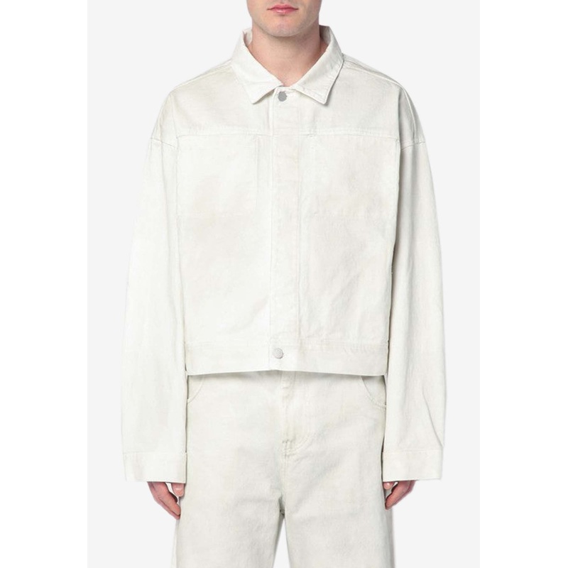 Denim Buttoned Jacket