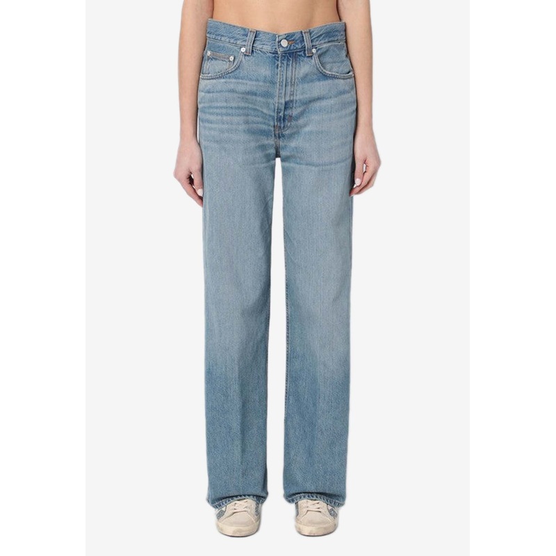 Korea Straight-Leg Jeans