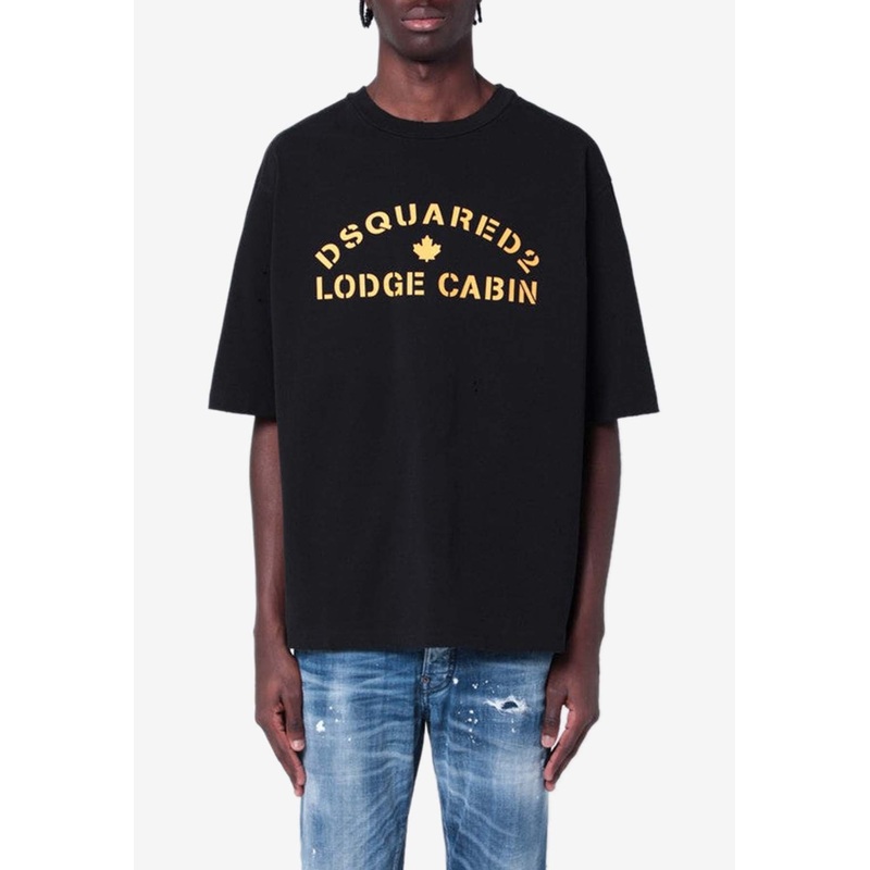 Lodge Cabin Logo T-shirt