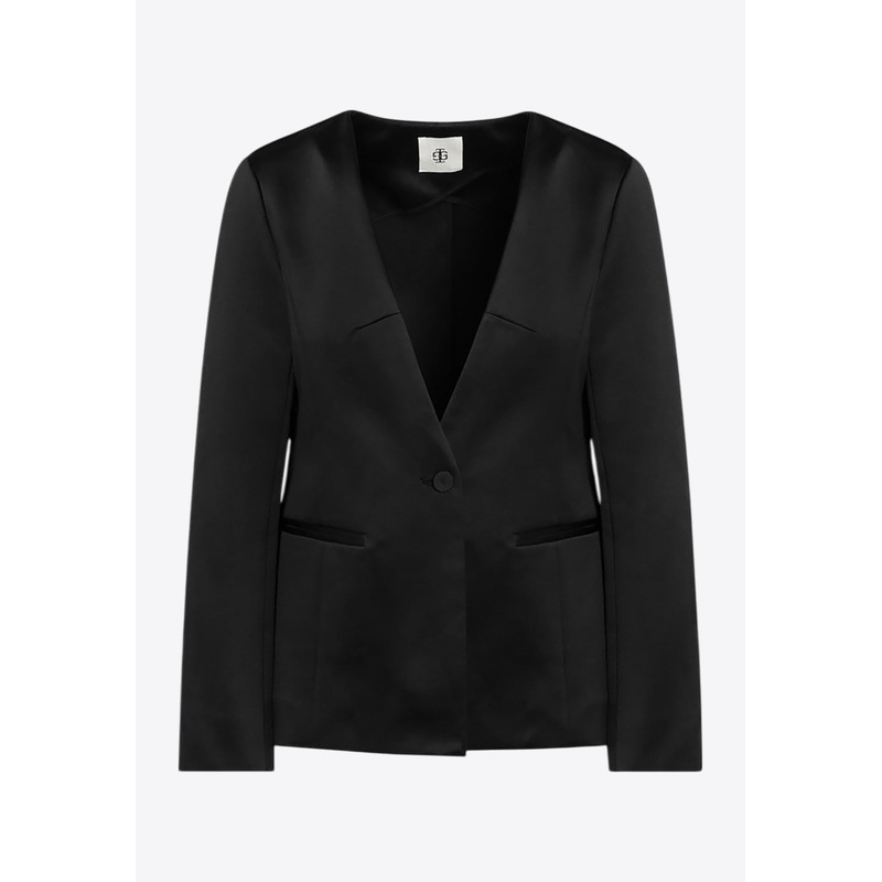 Single Breasted Buttoned Jacket