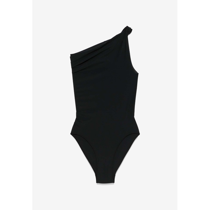 Twist One-Shoulder One-Piece Swimsuit