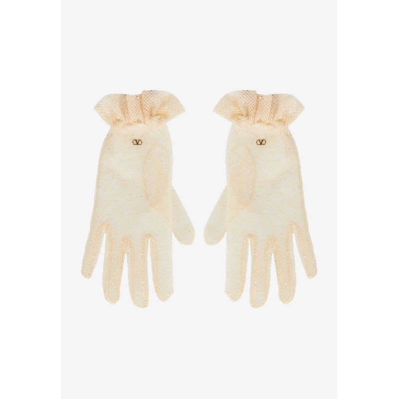 VLogo Signature Tulle Gloves