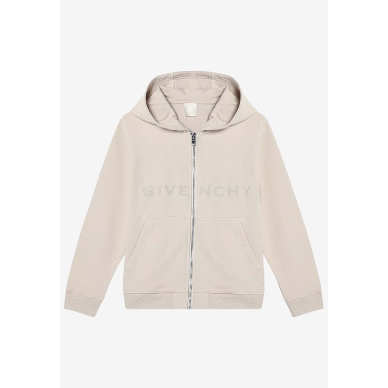 Boys 4G Logo Zip-Up Hoodie