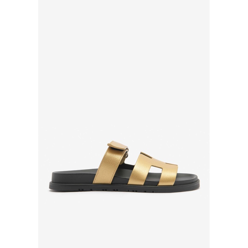 Chypre Sandals in Dor Grained Goatskin