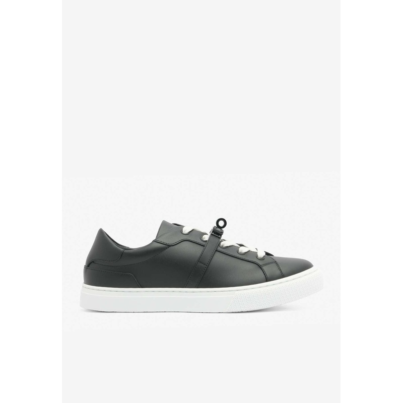 Day PVD Kelly Buckle Sneakers in Black Calfskin