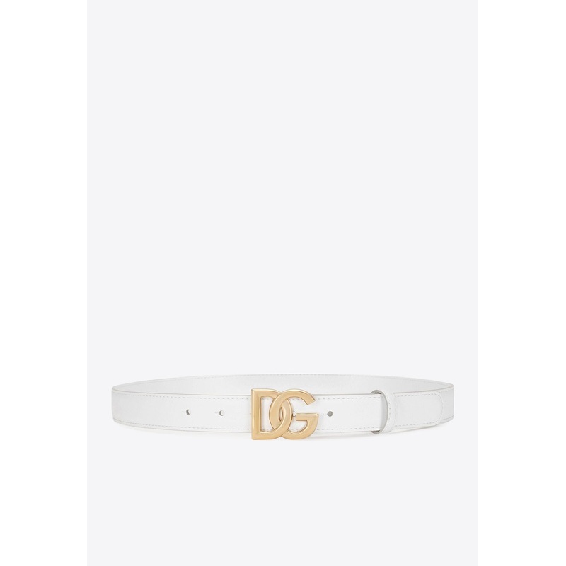 DG Logo Calfskin Belt