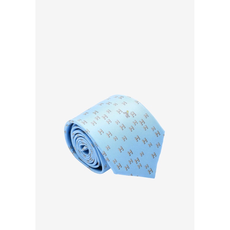 H Lapin Silk Twill Tie