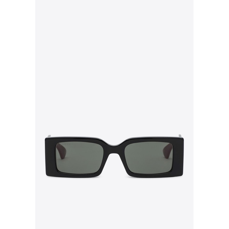 Signature Web Rectangular Sunglasses
