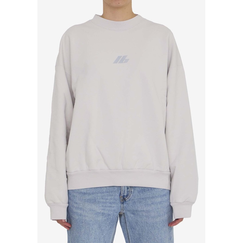 Activewear Logo Print Sweatshirt