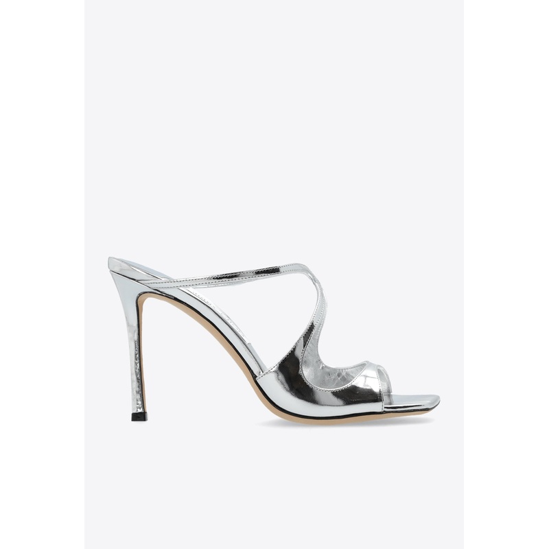 Anise 95 Metallic Leather Mules