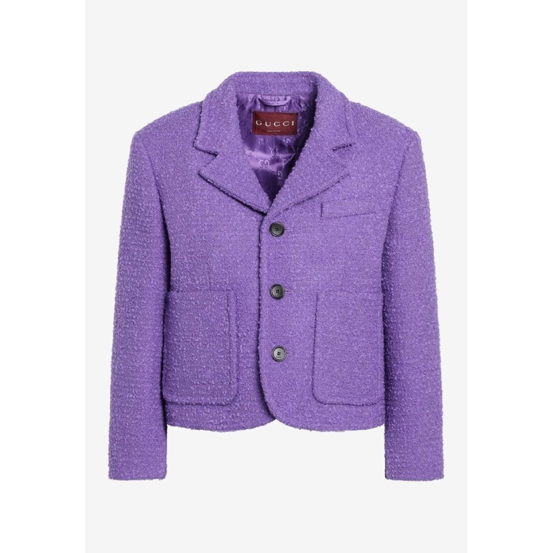 Boucl Cropped Jacket