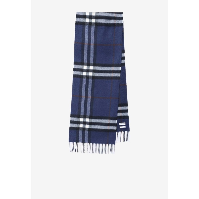 Cashmere Checked Scarf