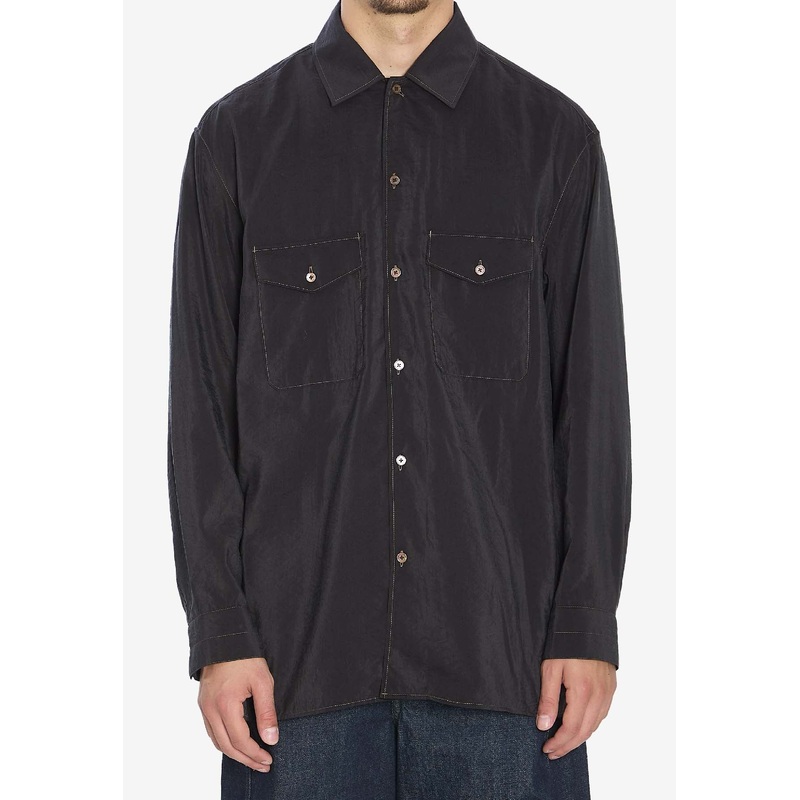 Convertible Collar Shirt