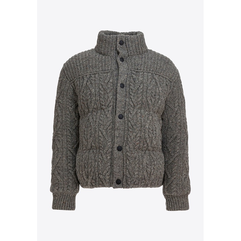 Ellesmere Wool Tweed Down Jacket