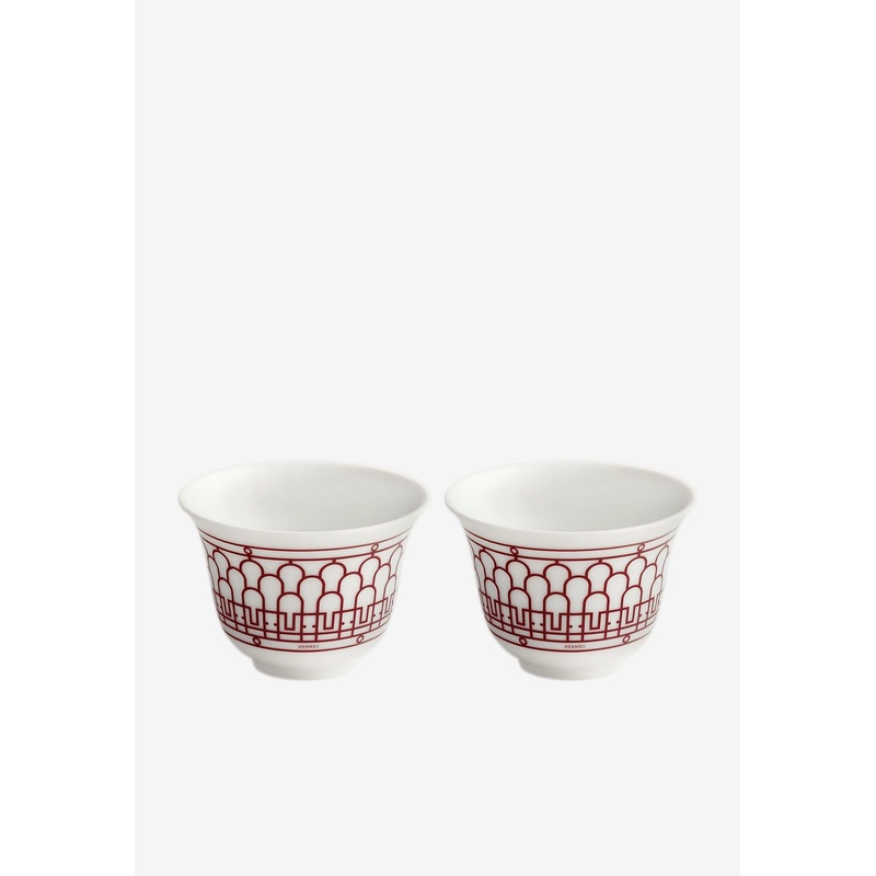 H Dco Rouge Mini Cup - Set of 2