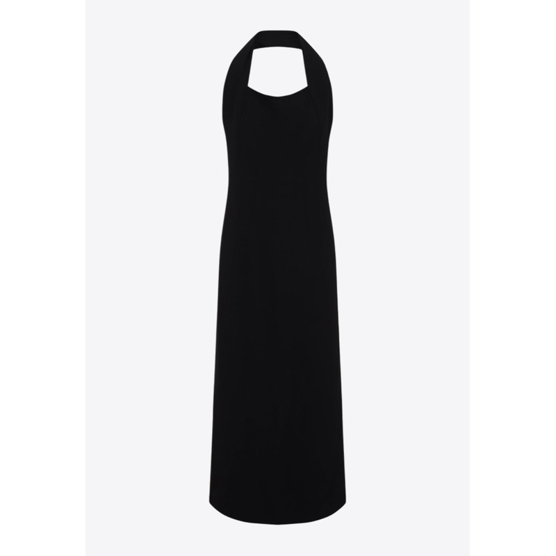 Halter-Neck Maxi Dress