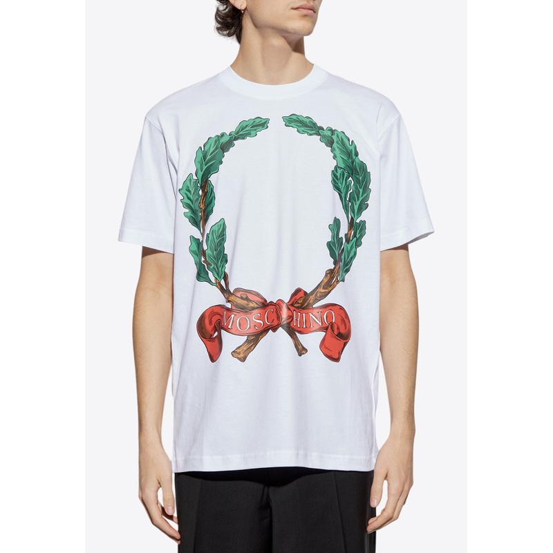 Laurel Crown Print T-shirt