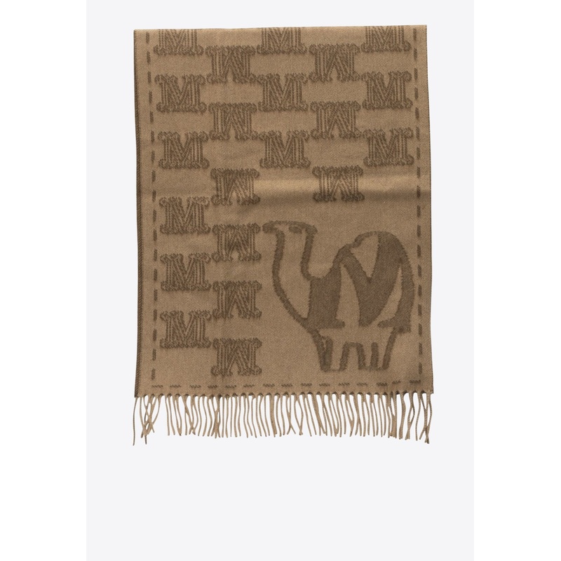 Monogram Cashmere Scarf
