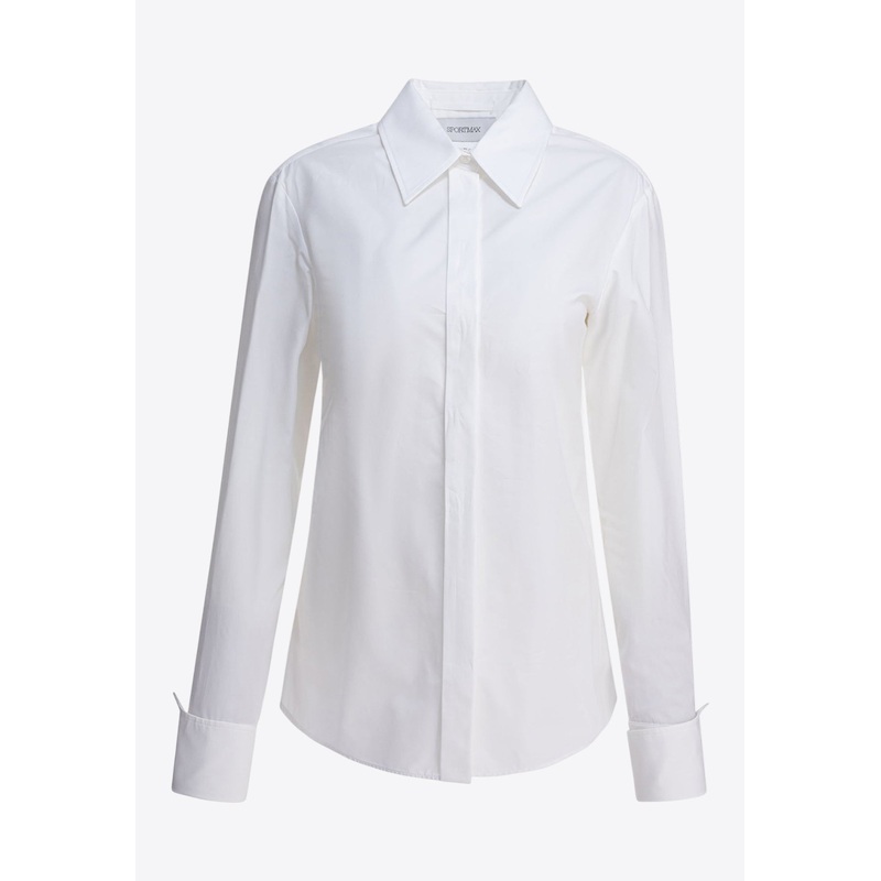 Oste Logo Embroidered Buttoned Shirt