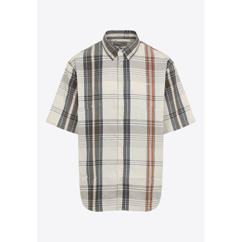 Roslin Flannel Check Short-Sleeved Shirt