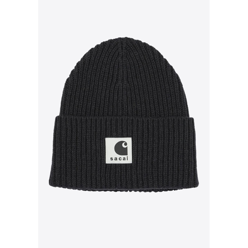 X Carhartt Wip Logo Beanie
